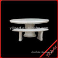 White Garden Marble Top Table,Stone table and chair YL-S092
